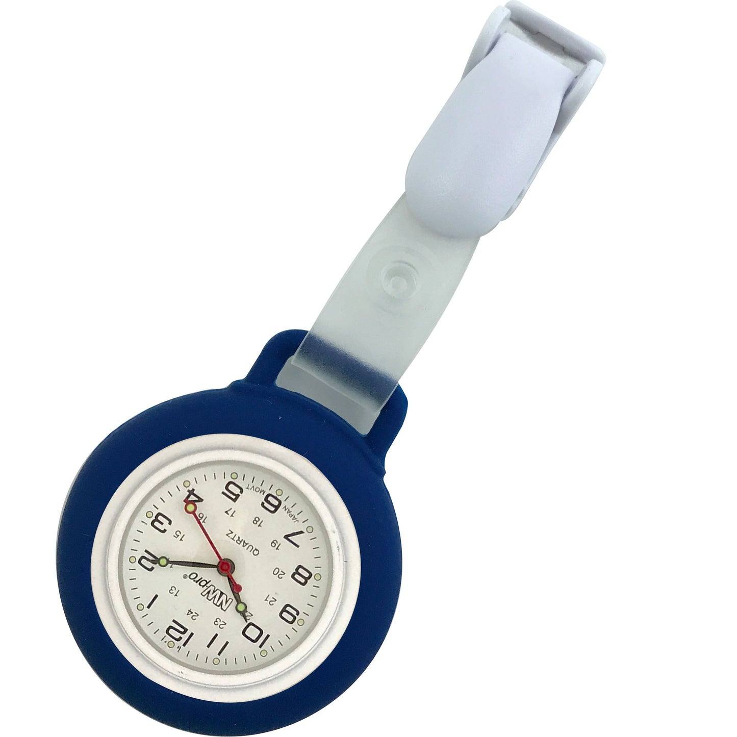 Clip-on Nurse Watch - Non-Glass Dial