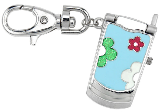 novelty fob watch - flower cell