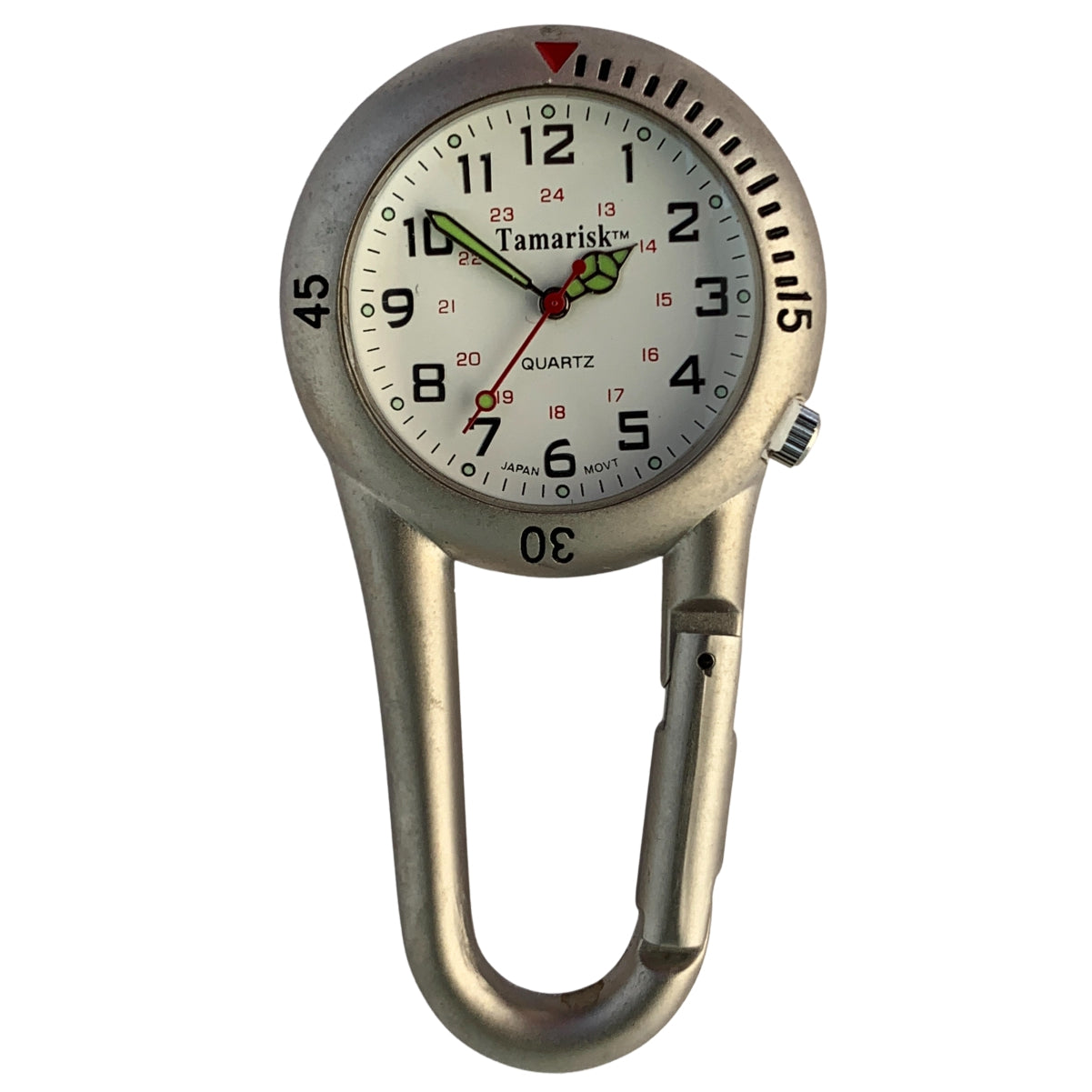 Carabiner Clip-on Watch - Non-Glass Cover